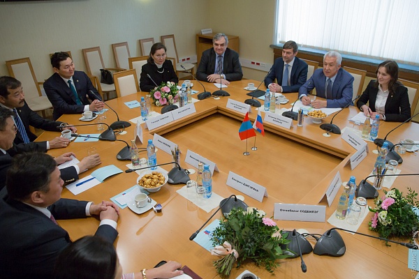 Руководство фракции «ЕДИНАЯ РОССИЯ» провело встречу с делегацией Великого Государственного Хурала (парламента) Монголии